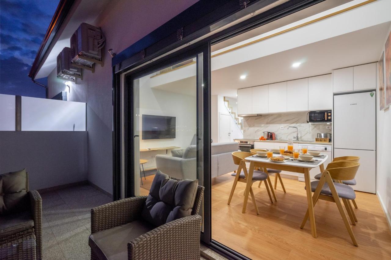 WHome Riverside View Premium Apartment w/ AC&Terrace Porto Exterior foto