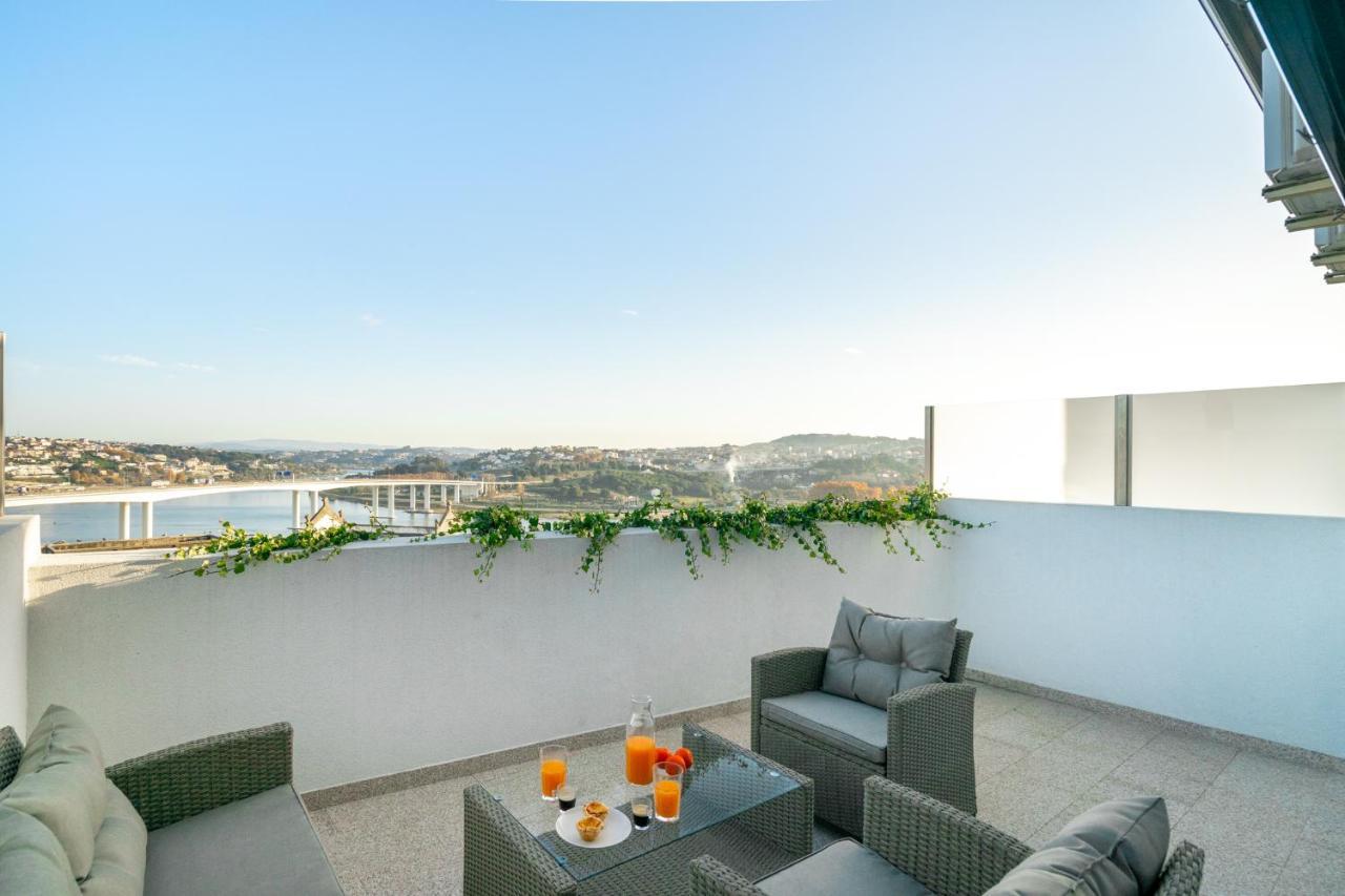 WHome Riverside View Premium Apartment w/ AC&Terrace Porto Exterior foto